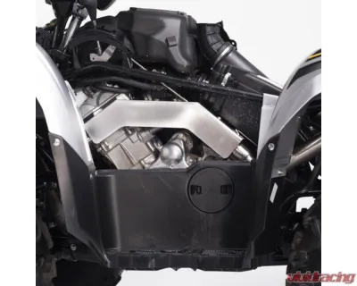 HMF Racing Performance Full Exhaust w/ Black Turn Down Endcap Yamaha Grizzly | Kodiak 700 2014-2025 - 041744606172