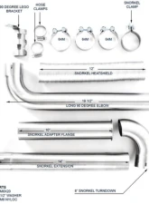 HMF Racing Universal Snorkel Kit                                     - 600130000301 - Image 3