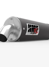 HMF Racing Gun Metal Titan Loud Slip-On Exhaust w/ Billet Endcap Can-Am Commander 800 | 1000 2014-2020                                     - 716523638787 - Image 7