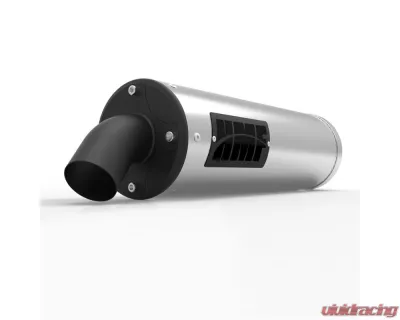 HMF Racing Stainless Titan Loud Slip-On Exhaust w/ Blackout Endcap Can-Am Maverick Sport 2019-2022 - 716633637495