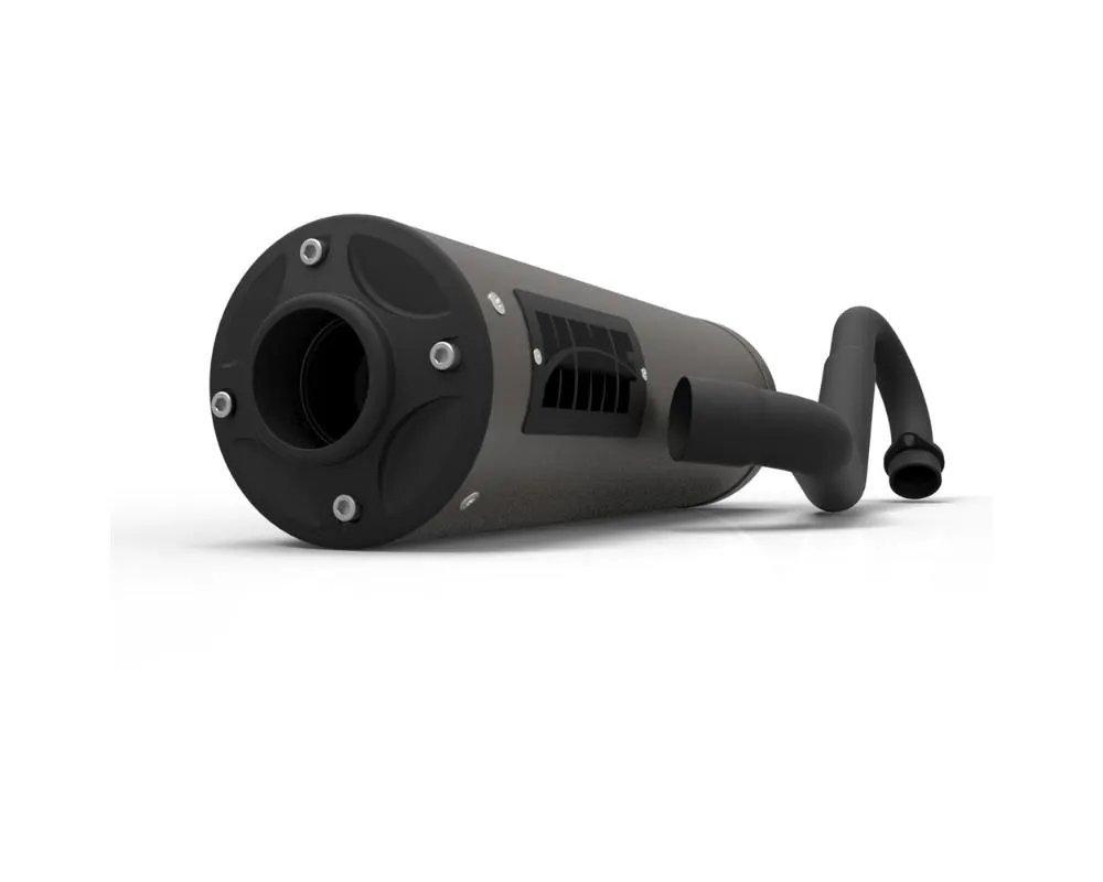 HMF Racing Titan Loud Full Exhaust w/ Blackout Endcap Polaris Sportsman XP 1000 2015-2024 - 734614638893