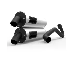 HMF Racing Titan Loud Dual Full Exhaust w/ Blackout Endcap Polaris RZR | General 2015-2024