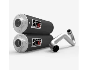 HMF Racing Titan Loud Dual Full Exhaust w/ Billet Endcap Polaris RZR | General 2015-2024