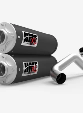 HMF Racing Titan Loud Dual Full Exhaust w/ Billet Endcap Polaris RZR | General 2015-2024                                     - 735596638787 - Image 4
