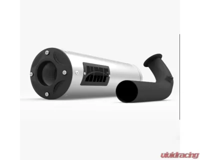 HMF Racing Stainless Titan SS Big Core Exhaust w/ Blackout Endcap Polaris RZR XP 2016-2021 - 83560B607470