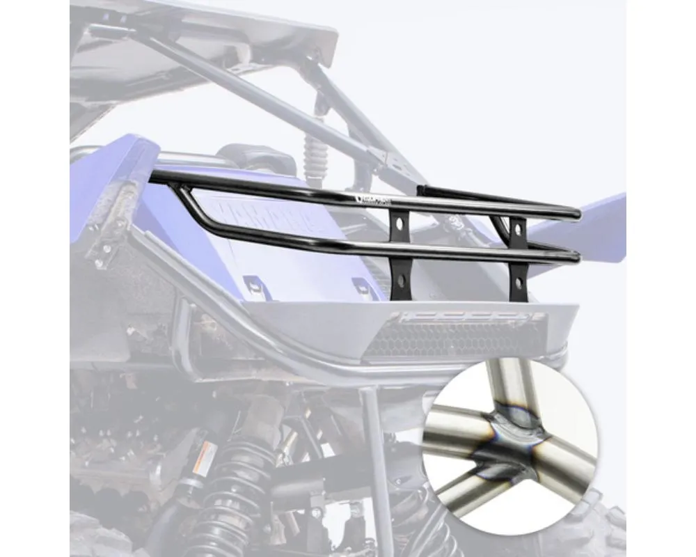 HMF Racing Raw Rear Cargo Rack Yamaha YXZ 1000R 2019-2025 - 9448119395