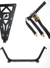 HMF Racing Raw Spare Tire Rack Yamaha YXZ 1000R 2019-2025                                     - 9448124595 - Image 2