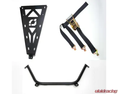 HMF Racing Raw Spare Tire Rack Yamaha YXZ 1000R 2019-2025 - 9448124595