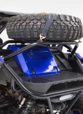 HMF Racing Raw Spare Tire Rack Yamaha YXZ 1000R 2019-2025                                     - 9448124595 - Image 10