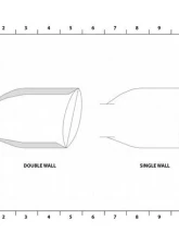Remark Burnt Double Wall Axleback Lexus IS300 | IS350 2021+                                     - RO-TTE4-D - Image 4