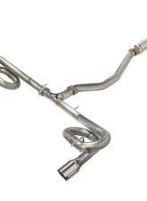 Remark Sports Touring Link Loop Catback Exhaust w/ Stainless Steel Tip Honda Civic | Acura Integra DE4 2022+                                     - RK-C2063H-08 - Image 5