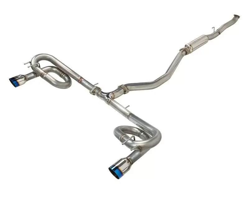 Remark Sports Touring Link Loop Catback Exhaust w/ Burnt Stainless Steel Tip Honda Civic | Acura Integra DE4 2022+ - RK-C2063H-08T