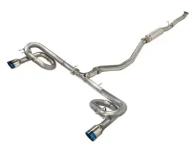 Remark Sports Touring Link Loop Catback Exhaust w/ Burnt Stainless Steel Tip Honda Civic | Acura Integra DE4 2022+
