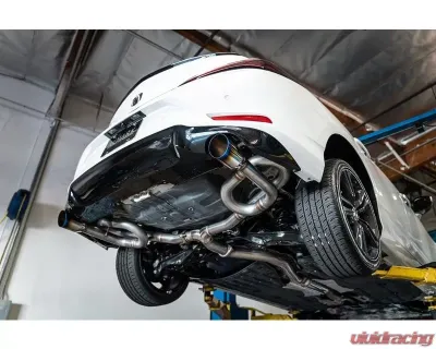 Remark Sports Touring Link Loop Catback Exhaust w/ Burnt Stainless Steel Tip Honda Civic | Acura Integra DE4 2022+ - RK-C2063H-08T