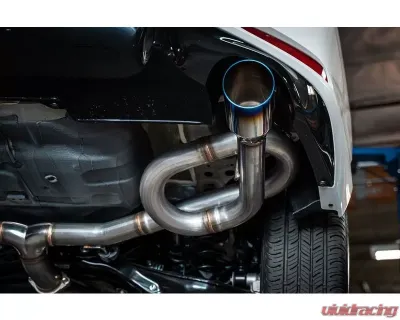 Remark Sports Touring Link Loop Catback Exhaust w/ Burnt Stainless Steel Tip Honda Civic | Acura Integra DE4 2022+ - RK-C2063H-08T