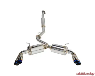 Remark Sports Touring Exhaust Catback Exhaust System w/ 4" Burnt Stainless Tip Toyota | Subaru 2022+ - RK-C4063T-04T