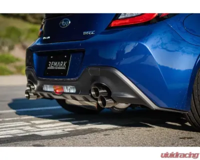 Remark Sports Touring Exhaust Catback Exhaust System w/ 4" Stainless Tip Toyota | Subaru 2022+ - RK-C4063T-04