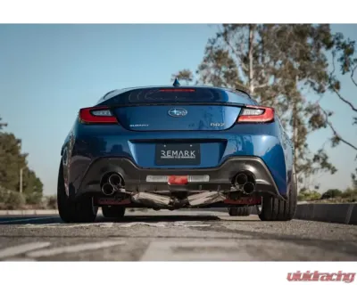 Remark Sports Touring Exhaust Catback Exhaust System w/ 4" Stainless Tip Toyota | Subaru 2022+ - RK-C4063T-04