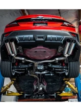 Remark Boso Edition Axleback Exhaust System with Burnt Stainless Steel Tip Subaru WRX VB 2022+                                     - RO-TTVB-SL - Image 3