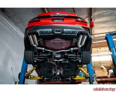 Remark Boso Edition Axleback Exhaust System with Burnt Stainless Steel Tip Subaru WRX VB 2022+ - RO-TTVB-SL