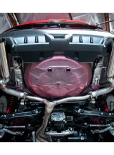 Remark Boso Edition Axleback Exhaust System with Burnt Stainless Steel Tip Subaru WRX VB 2022+                                     - RO-TTVB-SL - Image 5