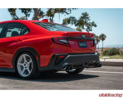 Remark Boso Edition Axleback Exhaust System with Burnt Stainless Steel Tip Subaru WRX VB 2022+ - RO-TTVB-SL