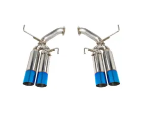 Remark Boso Edition Axleback Exhaust System with Burnt Stainless Steel Tip Subaru WRX VB 2022+