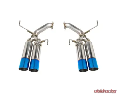 Remark Boso Edition Axleback Exhaust System with Burnt Stainless Steel Tip Subaru WRX VB 2022+ - RO-TTVB-SL