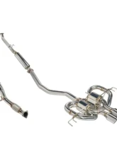 Remark Sports Touring Catback Exhaust w/ Front Pipe Honda Type R 2017-2021                                     - RK-C2076H-01L - Image 11
