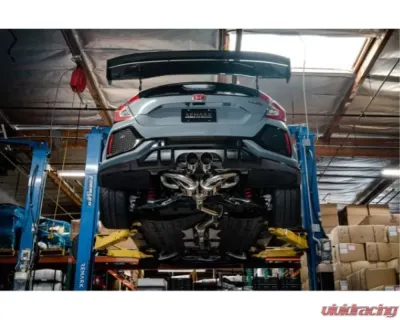 Remark Sports Touring Catback Exhaust w/ Front Pipe Honda Type R 2017-2021 - RK-C2076H-01L
