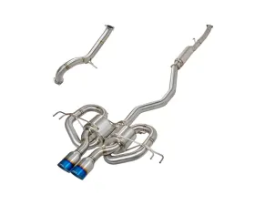 Remark Sports Touring Link Loop Titanium Catback Exhaust System w/Front Pipe Honda Civic Type-R (FK8) 2017-2021