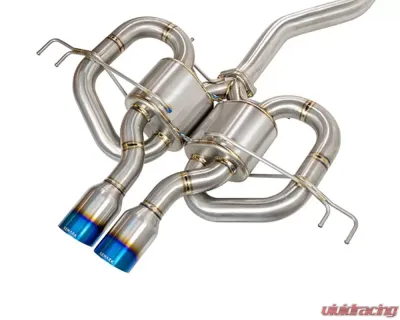 Remark Sports Touring Link Loop Titanium Catback Exhaust System w/Front Pipe Honda Civic Type-R (FK8) 2017-2021 - RK-C2076H-01LT