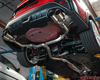 Remark Axleback System Midpipe Kit Resonated Subaru WRX VB 2022+ - RO-CPVB-C