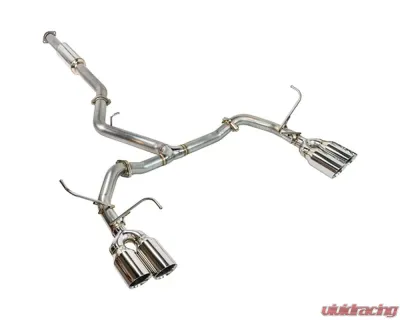 Remark Axleback System Midpipe Kit Resonated Subaru WRX VB 2022+ - RO-CPVB-C