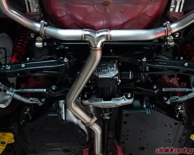 Remark Axleback System Midpipe Kit Resonated Subaru WRX VB 2022+ - RO-CPVB-C