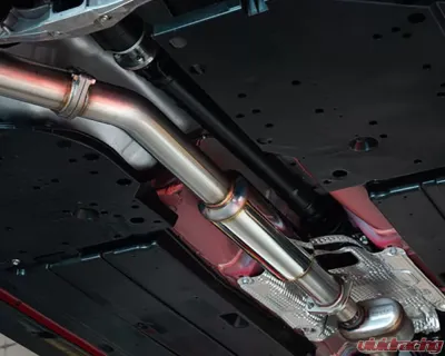 Remark Axleback System Midpipe Kit Resonated Subaru WRX VB 2022+ - RO-CPVB-C