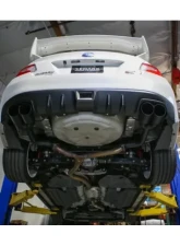 Remark Axleback Exhaust 4" Stealth Edition Cerakote Black Coating Subaru WRX STi VA 2015-2021                                     - RO-TSVA-S4B - Image 5