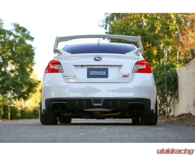 Remark Axleback Exhaust 4" Stealth Edition Cerakote Black Coating Subaru WRX STi VA 2015-2021 - RO-TSVA-S4B