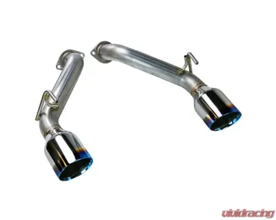 Remark Axleback Exhaust Burnt Stainless Double Wall Nissan Z RZ34 2023+ - RO-TT35-D