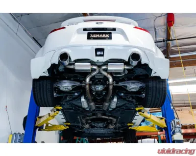 Remark Axleback V2 Exhaust Burnt Stainless Steel Tip Nissan 370Z 2009-2020 - RK-A2063N-01P