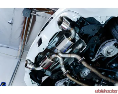 Remark Axleback V2 Exhaust Burnt Stainless Steel Tip Nissan 370Z 2009-2020 - RK-A2063N-01P