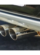 Remark Catback Exhaust w/ Stainless Tip Toyota Corolla Hatchback 2019                                     - RK-C1063T-01 - Image 4