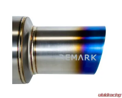 Remark Stainless Steel R1-Spec Catback Exhaust w/ R1-Spec Titanium Muffler Toyota GR86 | Subaru BRZ 2022+ - RK-C1063T-04T