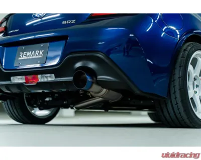 Remark Stainless Steel R1-Spec Catback Exhaust w/ R1-Spec Titanium Muffler Toyota GR86 | Subaru BRZ 2022+ - RK-C1063T-04T