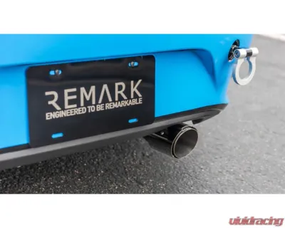 Remark Catback Exhaust w/ Stainless Steel Tip Cover Mazda MX-5 ND Manual 2015-2019 - RK-C1063Z-01