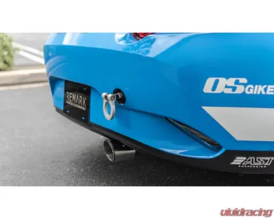 Remark Catback Exhaust w/ Stainless Steel Tip Cover Mazda MX-5 ND Manual 2015-2019 - RK-C1063Z-01