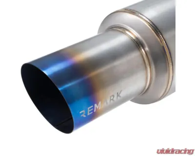 Remark R1-Spec Catback Exhaust System w/ Titanium Tip Nissan 370Z 2009+ - RK-C1076N-01T