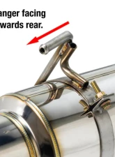 Remark R1-Spec Catback Exhaust System w/ Titanium Tip Nissan 370Z 2009+                                     - RK-C1076N-01T - Image 8