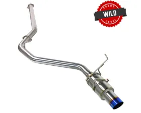 Remark Catback Exhaust Non-Resonated w/ R1 Spec Single-Exit Full Titanium Subaru WRX VB 2022+