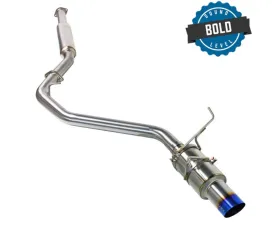 Remark Catback Exhaust Resonated w/ R1 Spec Single-Exit Full Titanium Subaru WRX VB 2022+